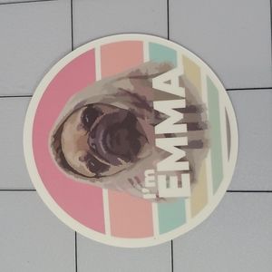 Pug Sticker